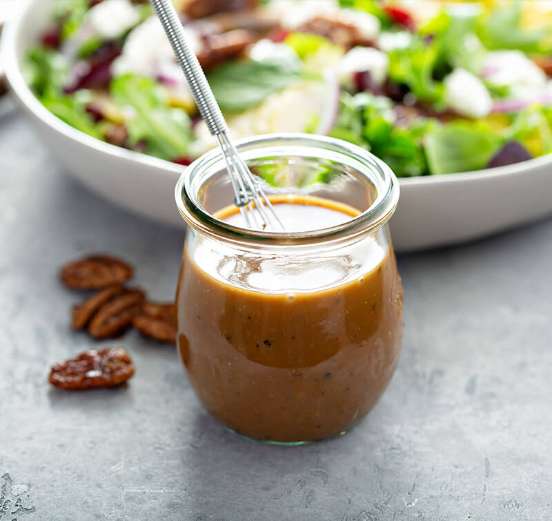 Lunch break consisting of salad with the balsamic vinegar prepared by Dr. cherine