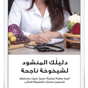 Dr. Cherine's e-book cover for Your Desired Guide to Successful Aging Women's Edition, a guide covering various topics related to successful aging for women.